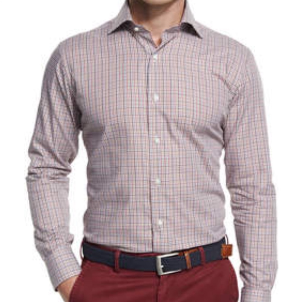 Men’s Peter Millar long sleeve dress shirt